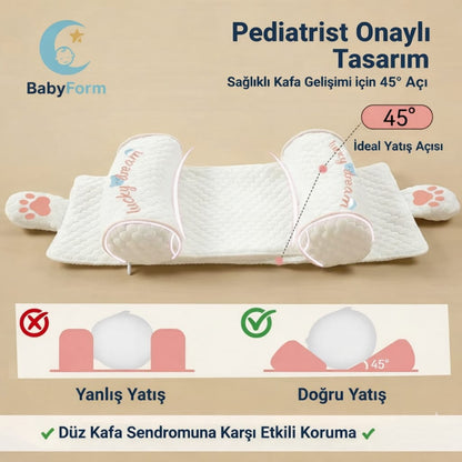 Miniva™ Ortopedik Bebek Yastığı