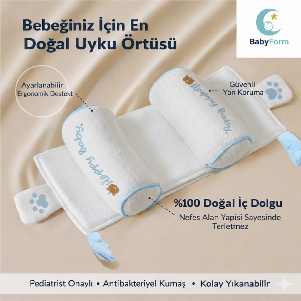 Miniva™ Ortopedik Bebek Yastığı